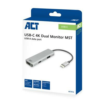 Act USB-C 4K multiport adapter for 2 HDMI mo