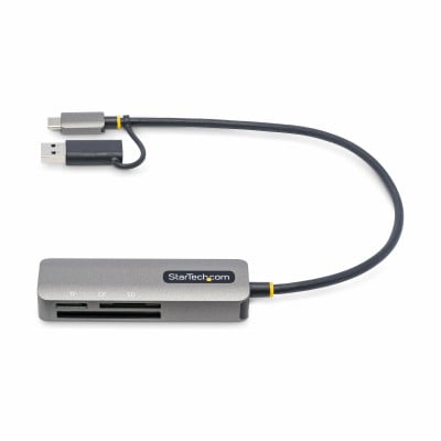 StarTech.com FCREADMICRO3V2 lecteur de carte mémoire USB 3.2 Gen 1 (3.1 Gen 1) Type-C Gris