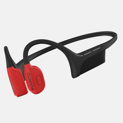 Suunto WING Headset Wireless Ear-hook Sports Bluetooth Black, Red