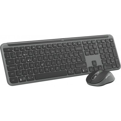 Logitech MK950 Signature for Business keyboard Mouse included RF Wireless + Bluetooth Graphite