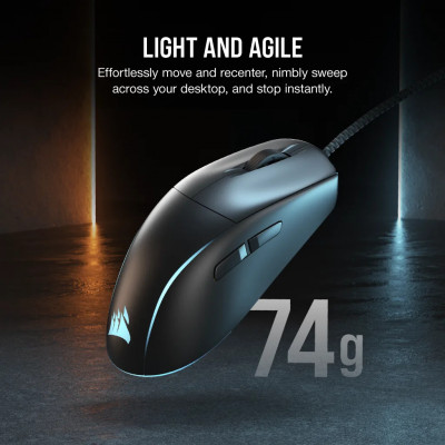 Corsair M75 Lightweight RGB mouse USB Type-A Optical 26000 DPI