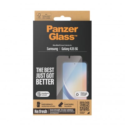 PanzerGlass Re Fresh Samsung New A34 5G UWF Clear screen protector 1 pc(s)