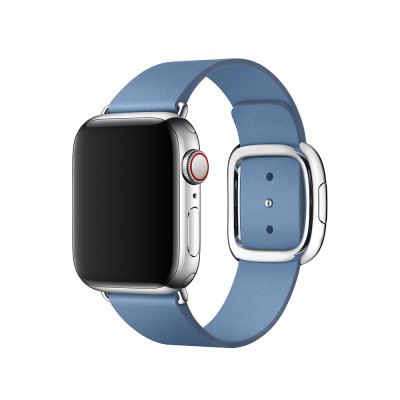 Apple MV6P2ZM/A slimme draagbare accessoire Band Blauw Leer