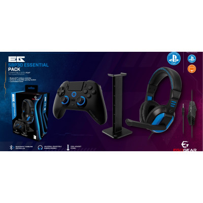 EgoGear - Essential Pack SBP30 - Headset - Controller - Stand for PS4, PS3, PC