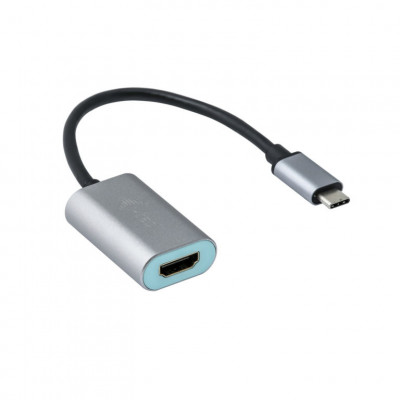 i-tec Metal C31METALHDMI60HZ câble vidéo et adaptateur 0,15 m USB Type-C Gris, Turquoise