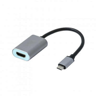 i-tec Metal C31METALHDMI60HZ video cable adapter 0.15 m USB Type-C Grey, Turquoise