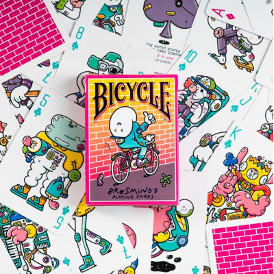 Bicycle - Brosmind Four Gangs Standard playing cards 56 pc(s)