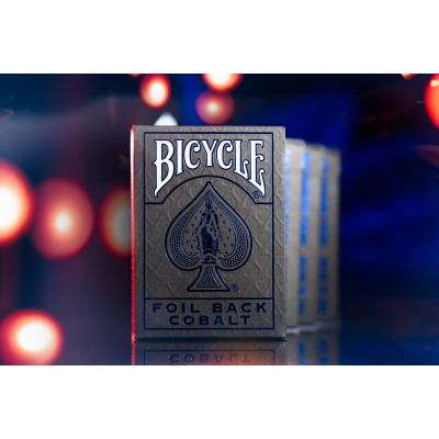 Bicycle - MetalLuxe Cobalt Rider Back Standard Speelkaarten 56 stuk(s)