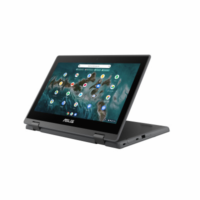 ASUS Chromebook Flip CR1 CR1100FKA-BP0420 Intel® Celeron® N N4500 29,5 cm (11.6") Touchscreen HD 4 GB LPDDR4x-SDRAM 32 GB eMMC Wi-Fi 6 (802.11ax) ChromeOS Grijs