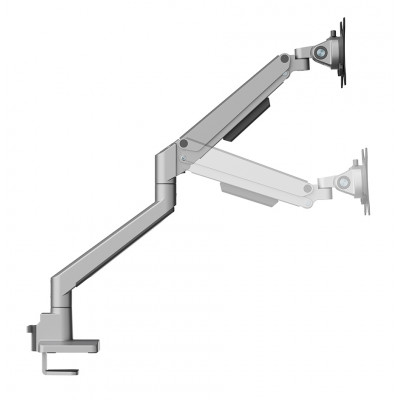 Neomounts DS70-250SL1 monitor mount / stand 88.9 cm (35") Silver