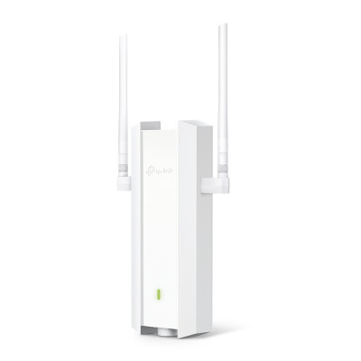 Omada AX1800 Indoor/Outdoor  Dual-Band Wi-Fi 6 Access  Point PORT: 1? Gigabit RJ45 PortSPEED: 574Mbps at 2.4 GHz + 1201 Mbps at 5