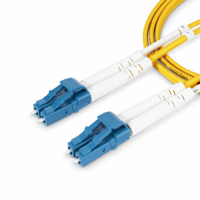 StarTech.com SMDOS2LCLC3M câble InfiniBand et à fibres optiques LC/UPC Jaune