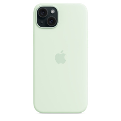 Apple iPhone 15 Plus Si Case Soft Mint