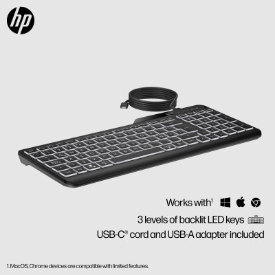 HP HP 405 Multi-Device BL WD KBD