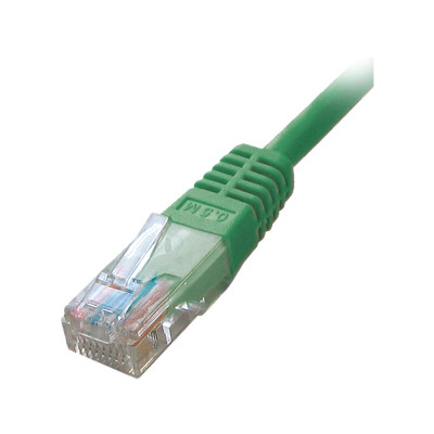 PATCH CABLE U/UTP CAT6 - 0.3M GREEN