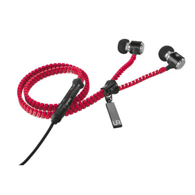Trust Urban Revolt Zipper In-ear Headset- Red