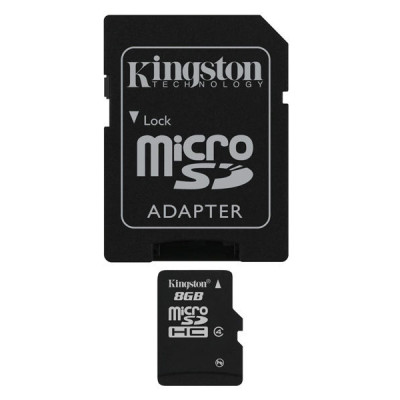 Kingston SECUREDIGITAL MICRO 8GB CARDCLASS 4
