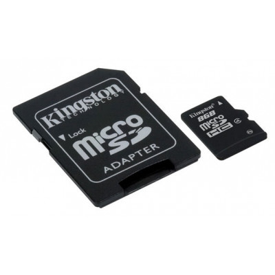 Kingston SECUREDIGITAL MICRO 8GB CARDCLASS 4