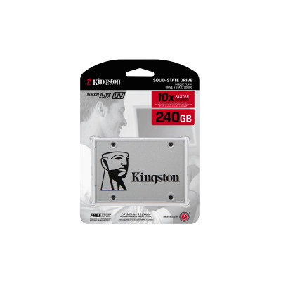 Kingston SSDNOW UV400 240GB SATA3 2.5" DRIVE ONLY