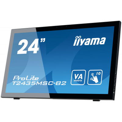 IIYAMA 24"Touch 1920x1080 10P VAP VGA HDMI DVI-D DP USB 6ms