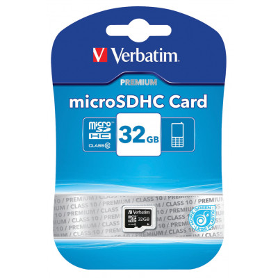 Verbatim MICRO SDHC 32GB - CLASS 10
