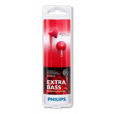 Philips SHE3010RD&#47;00 RED In-Ear Headphones