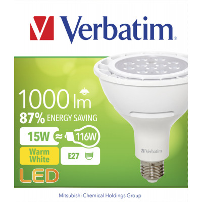 Verbatim LED PAR38 E27 15W-116W ND 2700K