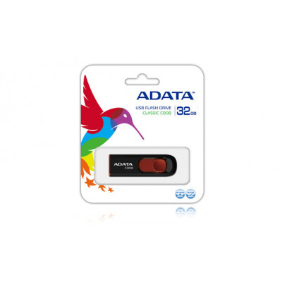 Adata USB C008 32GB 2.0 Black&#47;Red