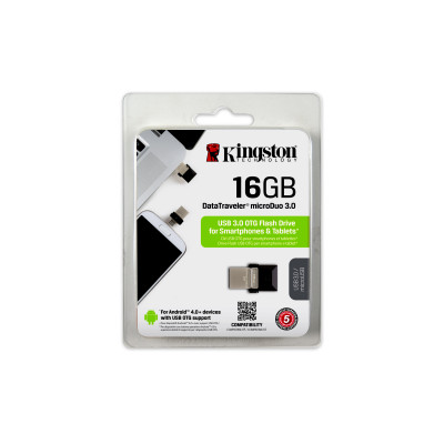 Kingston DataTravelerMicroDuo&#47;16GB MicroUSB3 OTG