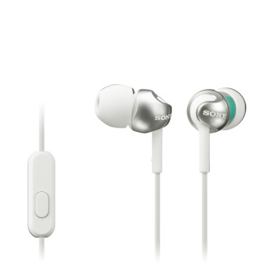 Sony MDREX110 Earbuds White