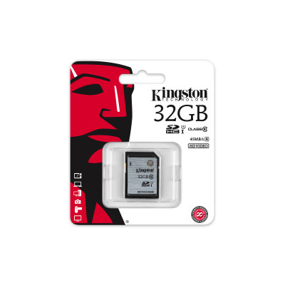 Kingston Flash Card&#47;SDHC Class 10 32GB