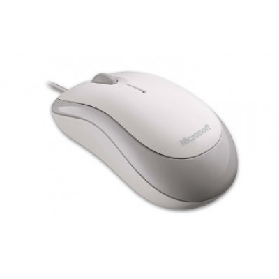 Microsoft Basic Optical Mouse Mac&#47;Win USB White