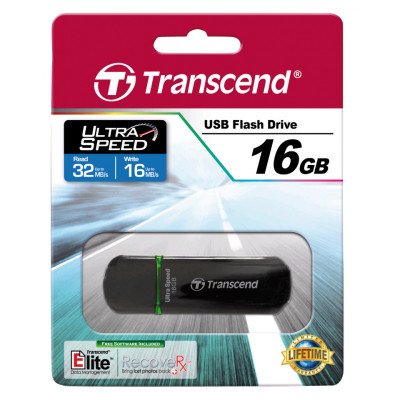 Transcend JetFlash 300&#47;16GB USB 2.0 Black