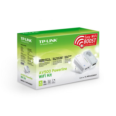 TP-Link 500M AC pass-thru 2 ports Wi-Fi PLC kit
