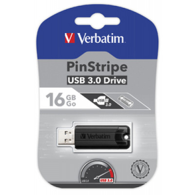Verbatim Store'n'Go Pinstripe USB 3.0 Drive 16GB