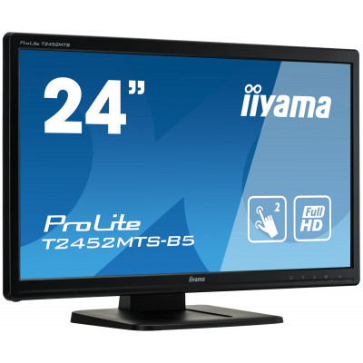 IIYAMA LCD 24" TOUCH 1920x1080" TN Panel Optical  LED Black