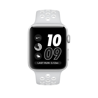 Apple Watch Nike+42mm Silver Alu Case