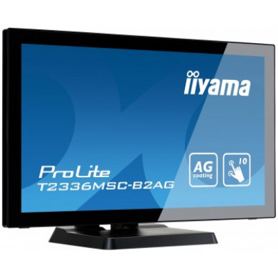 IIYAMA 23"Touch 1920x1080 10P IPS VGA HDMI DVI-D USB 5ms Bl