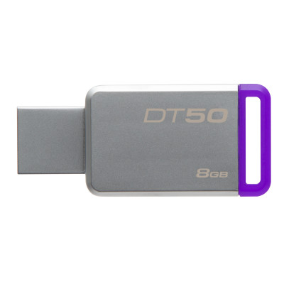 Kingston 8GB USB 3.0 DataTraveler 50 Metal&#47;Purple