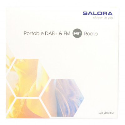Salora Portable DAB&#47;FM Radio Clock