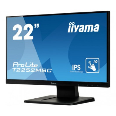 IIYAMA 21.5"Touch 1920x1080 10P IPS VGA HDMI DP USB 7ms Bl
