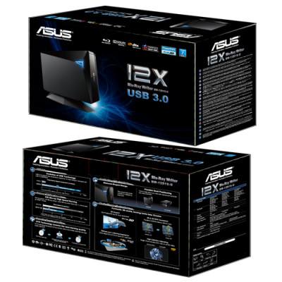 Asus External BLURAY Writer USB3 Retail+P2G8