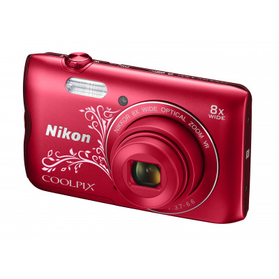 Nikon Coolpix A300 Red LineArt