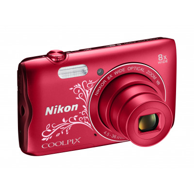 Nikon Coolpix A300 Red LineArt