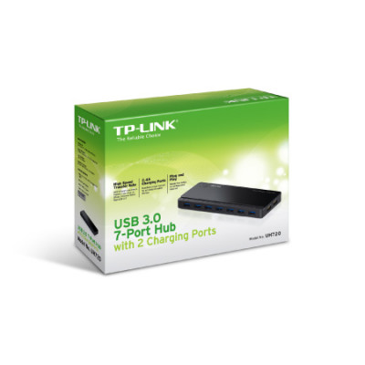 TP-Link UH720 7 PORTS USB 3.0 HUB 2 POWER CHARGE PORTS