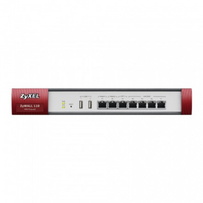 Zyxel Firewall 19in 10&#47;100&#47;1000 2 WAN 4 LAN &#47; DMZ ports 1 OPT port 2 USB