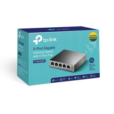 TP-Link 5-Port Gigabit Desktop Switch PoE