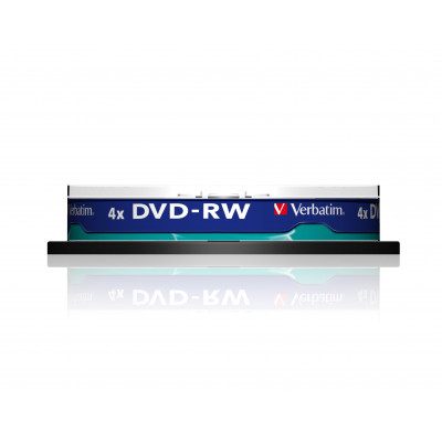 Verbatim DVD-RW&#47;4.7GB 4xspd Serl Spindle 10