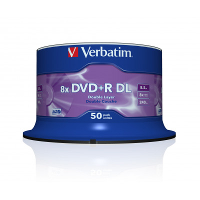 Verbatim DVD+R&#47;8.5GB 8X MATT SILVER SURFACE