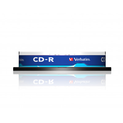 Verbatim CD-R/700MB 80Min 52xspd Spindle 10pk